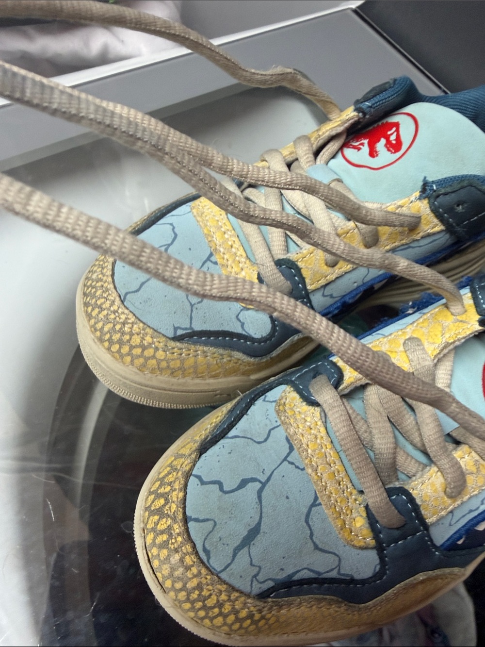 PUMA x Jurassic world mosasaurus shoes